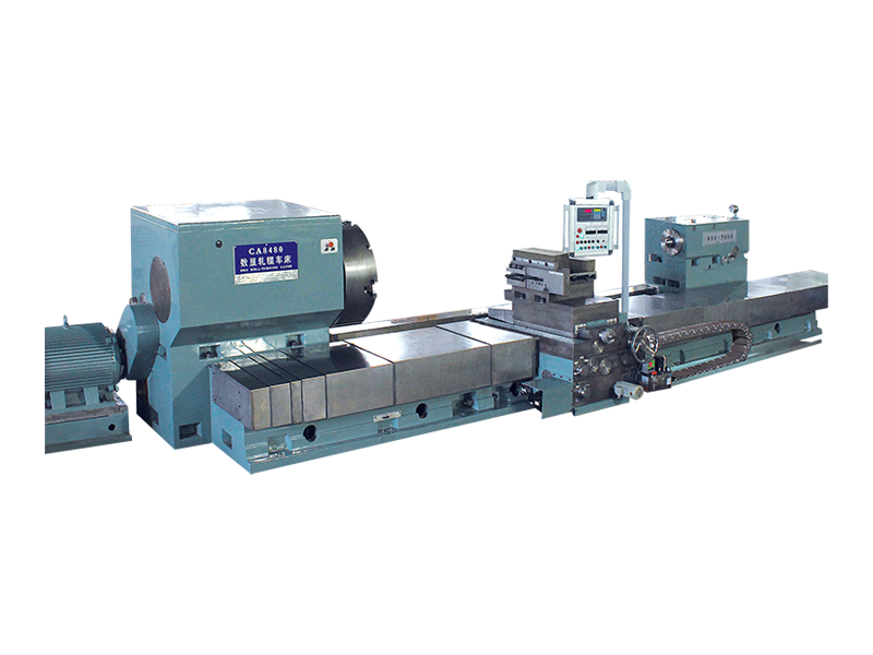 CA8480 Mesin Bubut Gulungan Tampilan Digital Kinerja Tinggi Fleksibel